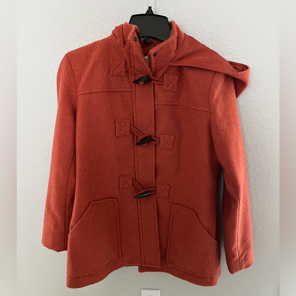 Like new: women’s orange coat size M